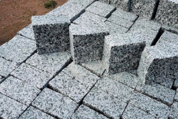 Брусчатка 100x100 из Санарского гранита , фото Купить Брусчатка 100x100 из Санарского гранита в Луховицах